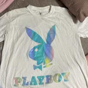 playboy t shirts m, size s/m 12$ for all 3